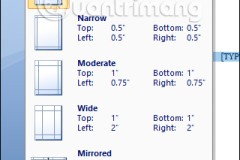 Cách tạo khung viền trang bìa trong Word