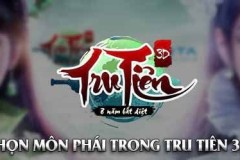 Cách chọn môn phái trong Tru Tiên 3D