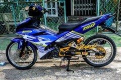 Exciter 150 sự tốc biến nhẹ nhàng của dân chơi Long An