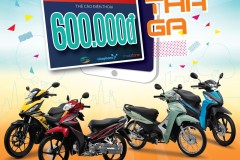 Honda Việt Nam khuyến mãi "khủng" cho khách hàng mua xe máy