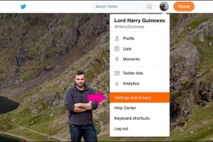Hướng dẫn xóa thông tin vị trí trong các tweet
