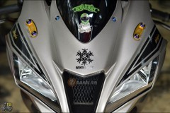 Kawasaki Ninja ZX-10R độ phong thái chiến binh mùa đông