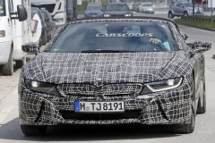 Lộ diện một số hình ảnh của mẫu BMW i8 mui trần trên đường chạy thử