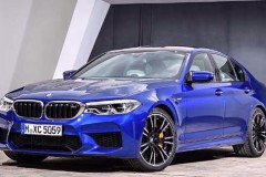 Mẫu xe hiệu suất cao BMW M5 2018 lộ diện trước ngày ra mắt