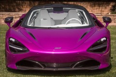 McLaren 720S "dịu dàng" hơn với bộ cánh màu tím mộng mơ