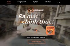 Point Blank: Strike lộ trang chủ tiếng Việt, ra mắt chính thức tháng 09/2017