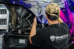 Sài Gòn: Ford F-150 Platinum gây ấn tượng với "bộ cánh" dải ngân hà