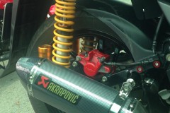 Sh 150i full black với nhiều đồ chơi mang hơi hướng hoàng tộc