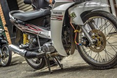 Sirius 110cc độ tới bến của dân chơi sống tại Sài Gòn