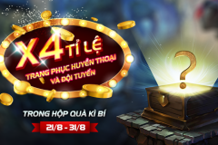 Tăng tỉ lệ Huyền Thoại của Trang Phục Kỳ Bí trong GPL Mùa Hè 2017