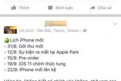 Đây chính là lịch ra mắt, ngày lên kệ của iPhone 8?