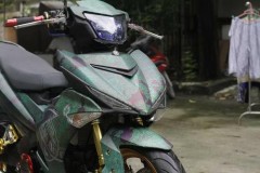 Exciter 150 bộ cánh rỉ sét kỉ niệm 1 triệu xe trong bản full option PKL