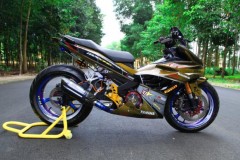 Exciter 150 với phiên bản Độ cực khủng của một biker Tây Ninh