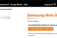 Galaxy Note 8 màu đen và vàng đã được xác nhận thông qua nhà bán lẻ