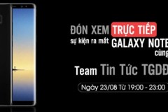 Galaxy Note 8, siêu phẩm tiếp theo của Samsung, sẽ chính thức ra mắt trong đêm nay