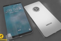 Ngất ngây với bản thiết kế Nokia 8 Pro màn hình không viền, camera kép PureView, SND 835