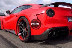 [VIDEO] Cận cảnh Ferrari F12berlinetta độ bodykit N-Largo của Novitec nẹt pô hung dữ