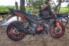 Winner 150 độ mạnh mẽ với kiểu dáng cá mập lên bờ