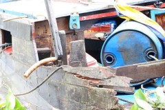 Tìm thấy thi thể 2 mẹ con trong vụ va chạm giữa tàu với sà lan trên sông