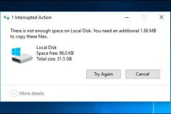 Bạn còn bao nhiêu không gian lưu trữ trên máy tính Windows?