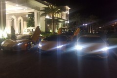 Bộ ba siêu xe Lamborghini "biển khủng" của hành trình Yellow Team
