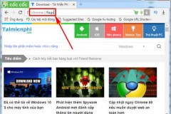 Cách tắt âm thanh trên Cốc Cốc