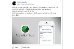 [Cảnh báo] iPhone quốc tế Restore trên iOS 11 có thể thành iPhone Lock