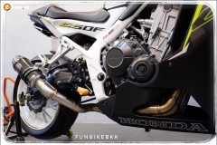 CBR650F độ phá cách cùng tông màu đối lập đến hoàn hảo