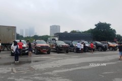 Dàn xe "hầm hố" diễu hành trước giờ khai mạc VOC 2017