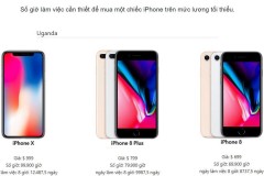 Đố bạn, chúng ta phải làm việc bao lâu mới mua được iPhone X?