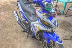 Exciter 135 độ khác lạ với nhiều đồ chơi nhẹ trang trí bắt mắt