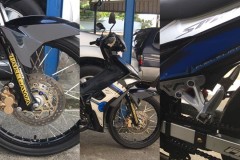 Exciter 135 độ kinh hoàng và đầy uy lực với trái 62 huyền thoại