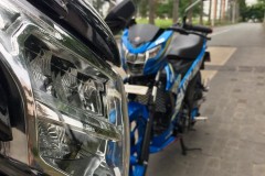 Exciter 135 độ phong cách Lc 135 khoe dáng cùng Raider Fi