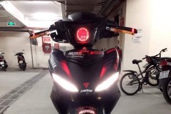 Exciter 150 độ hầm hố đầy uy lực với nòng súng Z1000