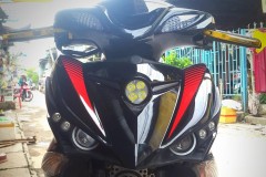 Exciter 150 độ kiểng đầy cứng cáp của dân chơi An Giang