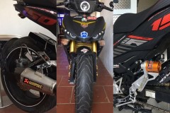 Exciter 150 độ táo bạo với nhiều đồ chơi mang đậm chất thương gia