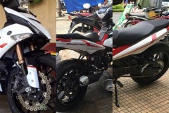 Exciter 150 độ với dàn chân kẻ khổng lồ đầy mạnh mẽ