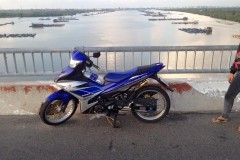 Exciter 150 độ với nhiều đồ chơi đầy cứng cáp khoe dáng chiều nhẹ