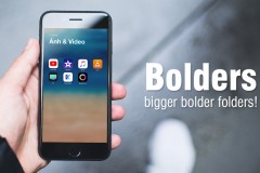 [Jailbreak] Tùy biến giao diện thư mục chứa ứng dụng trên iOS 10 với tweak Bolders