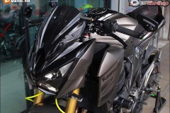 Kawasaki Z800 độ nhẹ cùng bộ cánh Matte Gray cứng cáp
