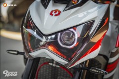 Kawasaki Z800 độ 'Tê giác' biến thể nổi bật Racing Red