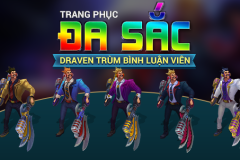 Ra mắt trang phục đa sắc mới: Draven Trùm Bình Luận Viên từ 15/9