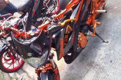 Raider 150 độ full đồ chơi của một Biker Philippines