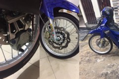 Sirius 110 độ đầy bá đạo với nhiều đồ chơi hạng nặng