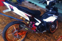 Tăng chiều cao phuộc sau cho Exciter 135 5 số bao nhiêu là chuẩn