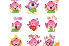 Biểu tượng địa phương lần đầu xuất hiện dưới dạng sticker