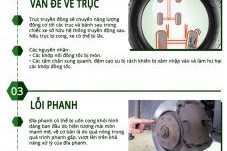 Điểm danh những lý do khiến xe rung lắc