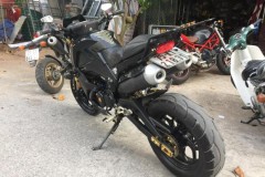 Honda MSX 125 độ tới nóc với 2 pô đầy hầm hố