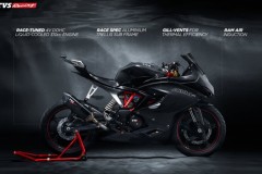 TVS Akula 310(TVS Apache RR 310S)ra mắt trước tháng 3 năm 2018