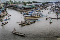 Về Sóc Trăng ghé chợ nổi Ngã Năm để biết thêm về văn hoá sông nước miền Tây